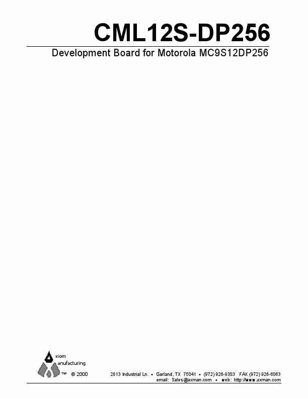 Motorola Network Card CML12S-DP256-page_pdf